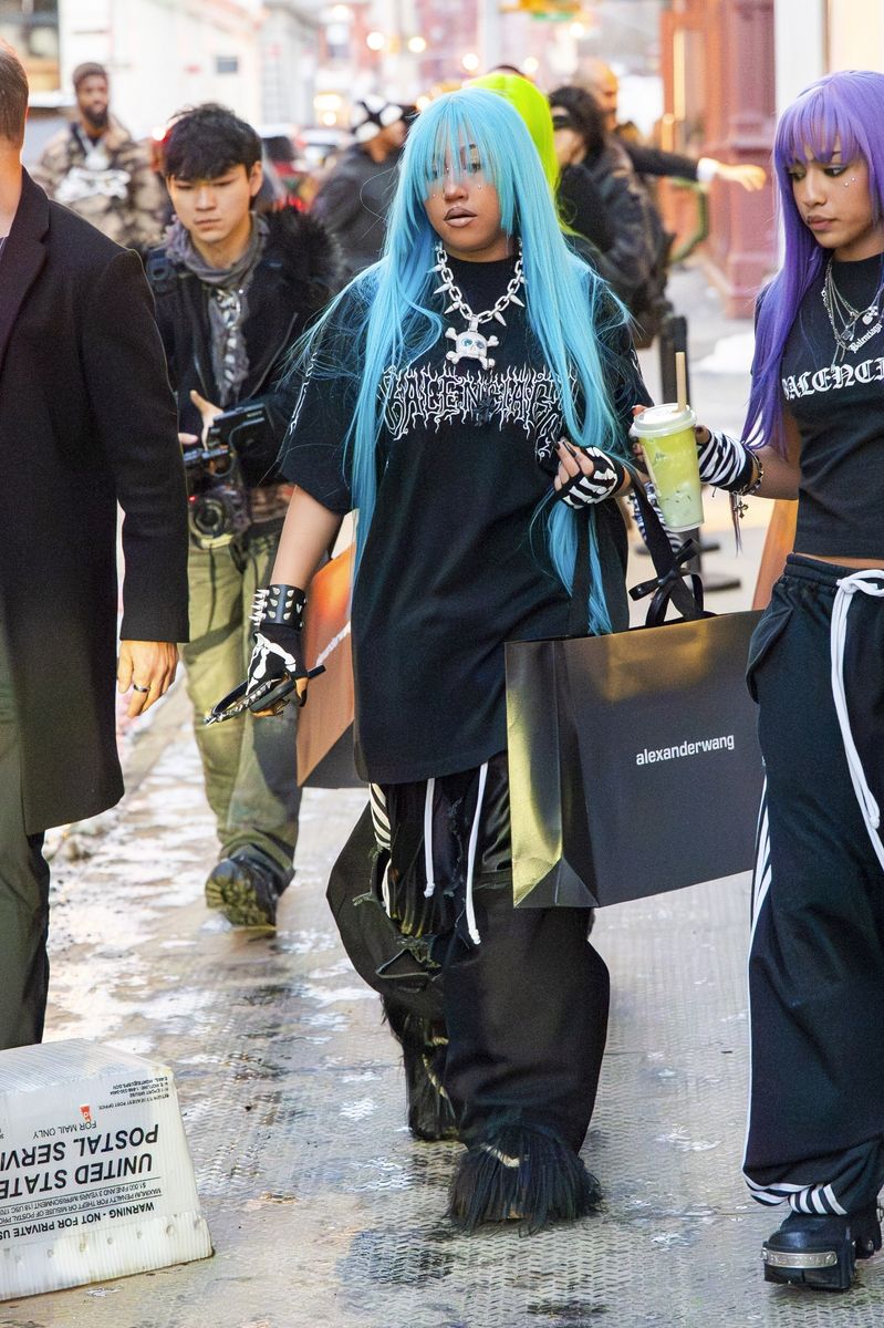 Photo © 2026 Backgrid/The Grosby Group

EXCLUSIVE
 
 New York, Feb 14, 2026

Kim Kardashian and Kanye West's daughter North West spotted shopping with her best friends at Alexander Wang in Soho, New York during surprise NYC visit.

Pictured: North West