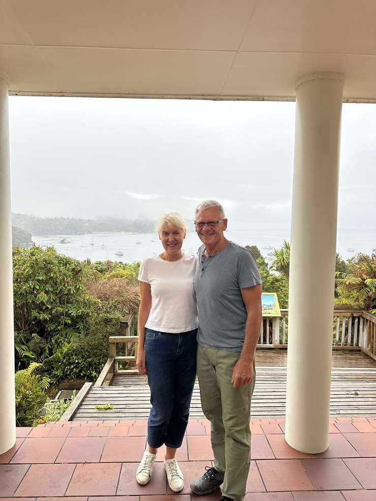 The Ullrich's completed a massive rebuild, extension and renovation on their Paddington home around the same time as buying Stewart Island Lodge. Photo / Supplied