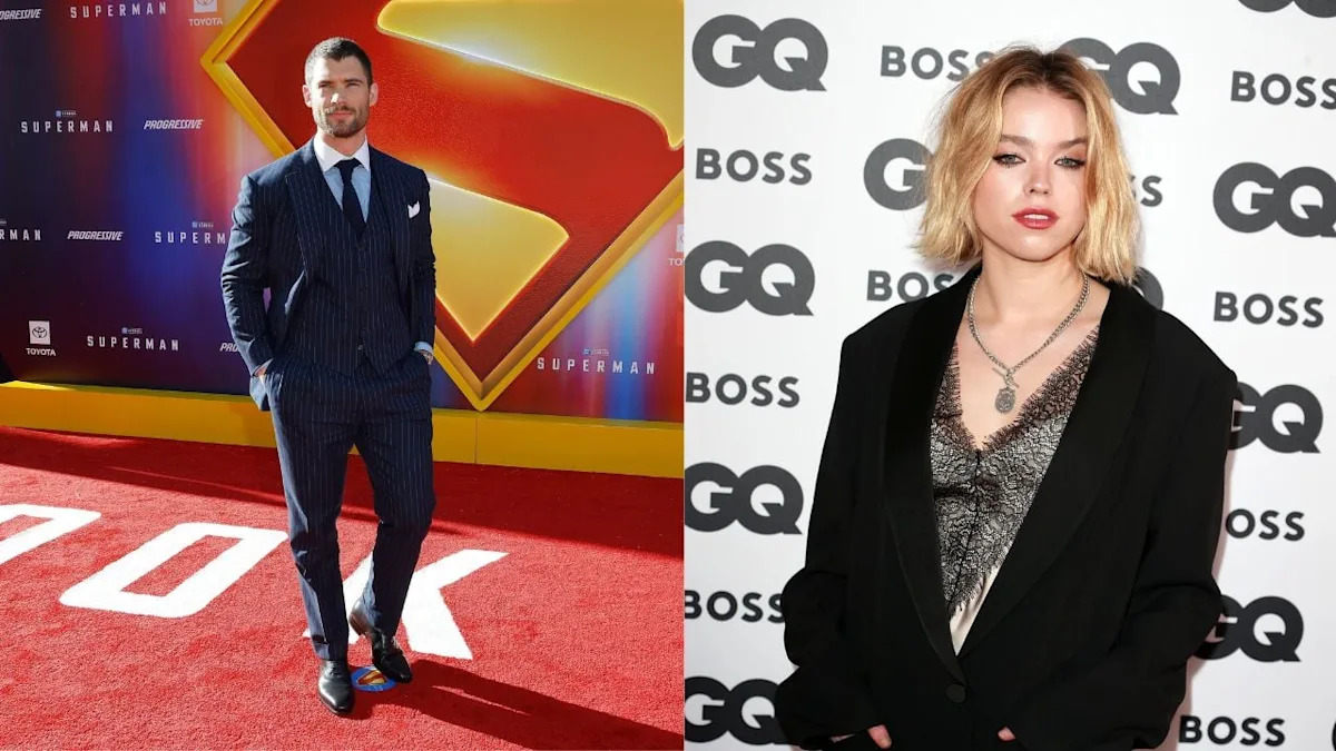 David Corenswet Steps In After Photographer Touches Milly Alcock at Supergirl Premiere