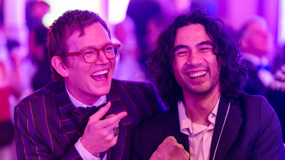 How we make it work: Comedian Chris Parker and husband Micheal on marriage, kids and manic Margot