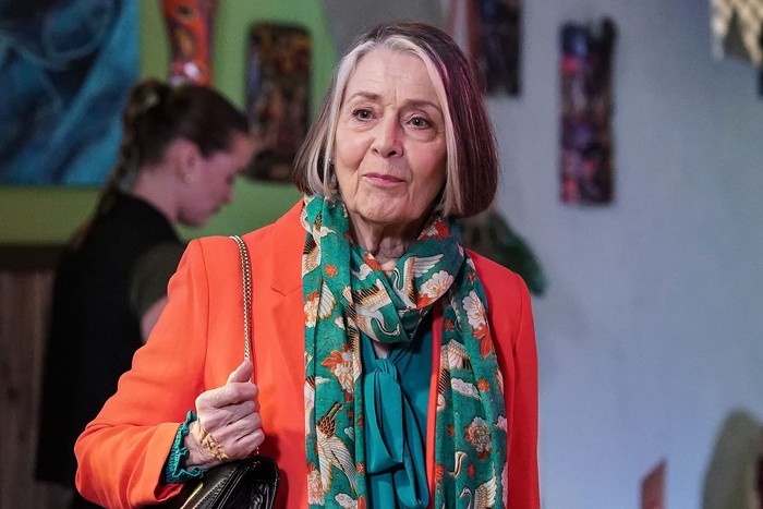 Sheila Ruskin as Sheila in a scene from EastEnders