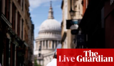UK borrowing surges over forecasts in May as government spending rises – business live | Business