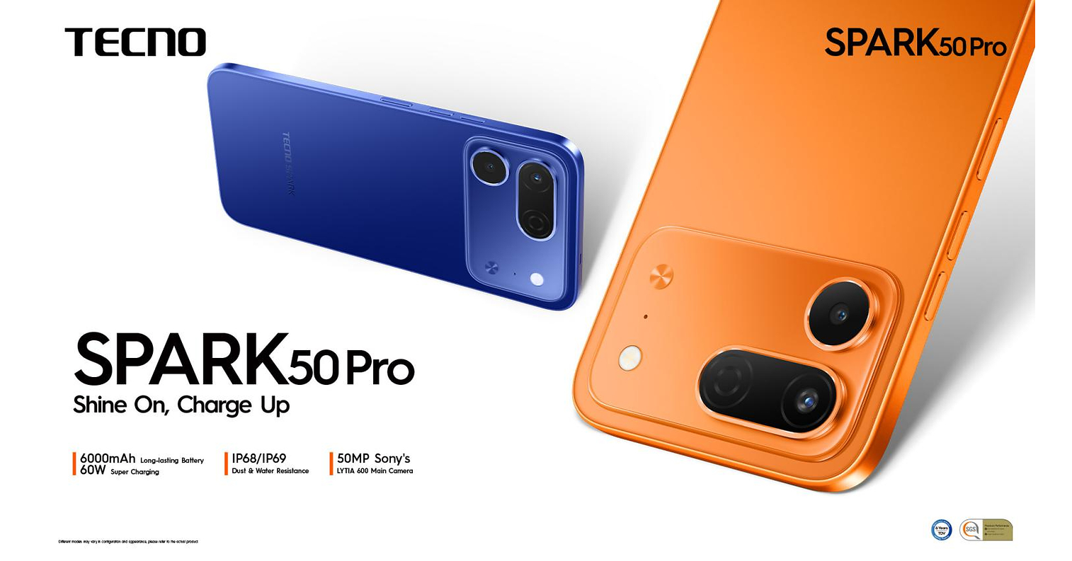 TECNO Unveils SPARK 50 Pro: The Segment's Durable Powerhouse