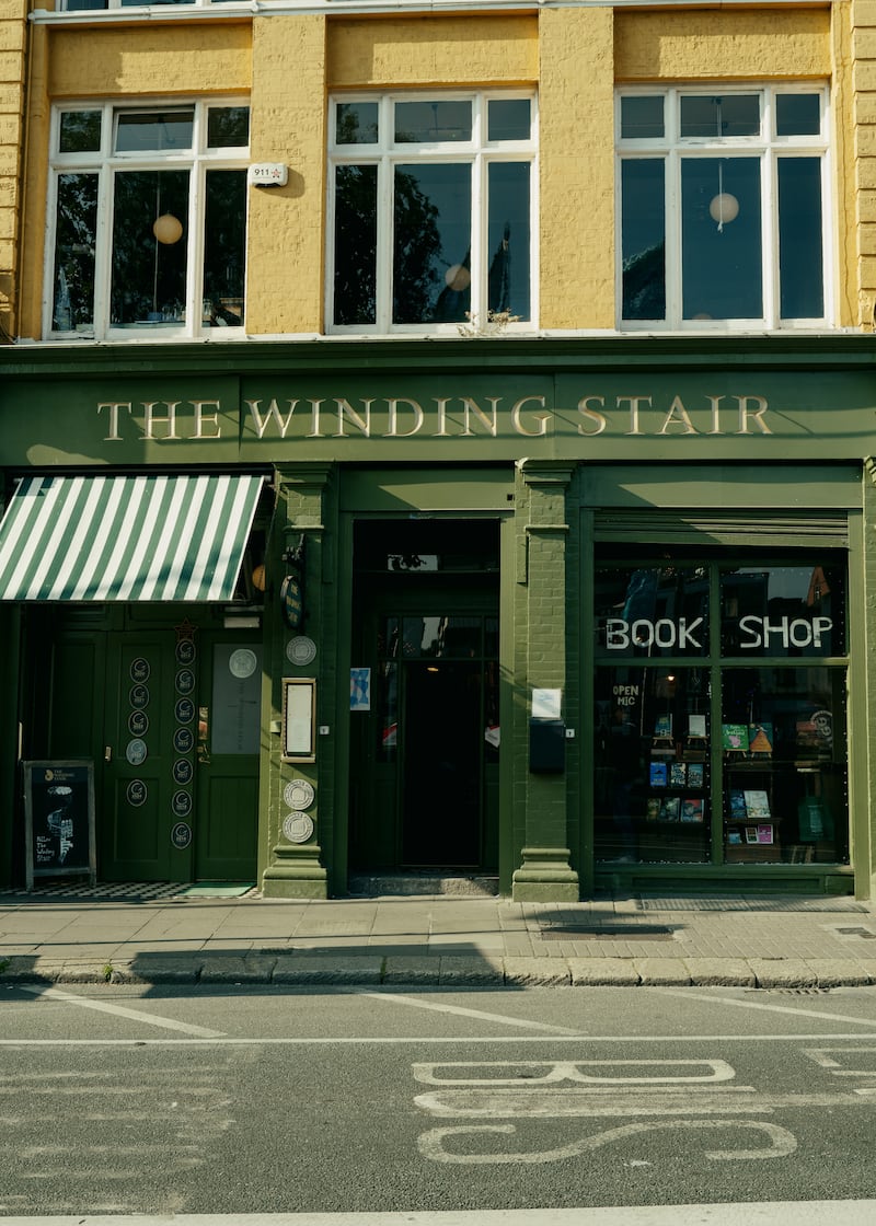 The Winding Stair in Dublin. Photograph: Ellius Grace/The New York Times