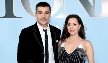 Aubrey Plaza and Christopher Abbott Are Family at the Tonys