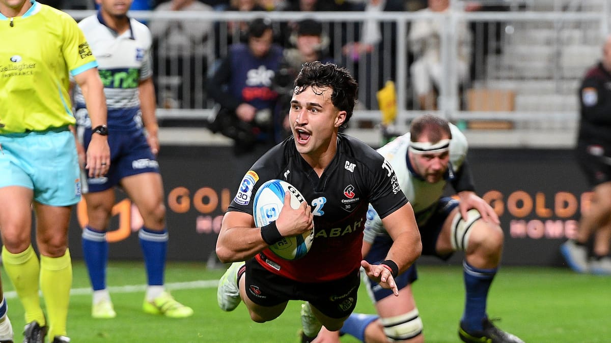 Crusaders put Blues to the sword to move into Super Rugby Pacific semi-finals