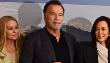 Arnold Schwarzenegger’s rare outing with much younger girlfriend, Heather Milligan