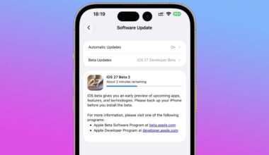 Second developer betas of iOS 27, macOS 27 are out