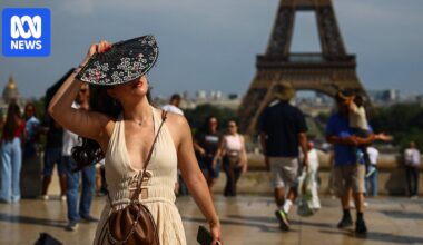 France on 'red alert' as temperatures hit 40C in Europe heatwave