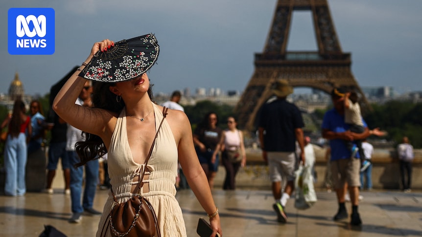 France on 'red alert' as temperatures hit 40C in Europe heatwave