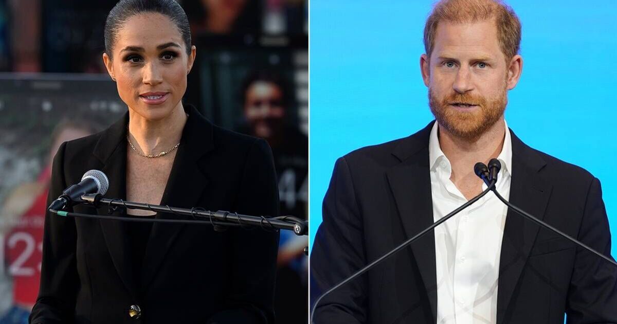 Meghan 'protecting herself' from Prince Harry's 'chaos' | Royal | News