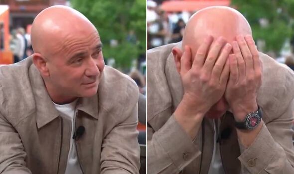 Andre Agassi was left devastated by Matteo Arnaldi's withdrawal from the French Open semifinal Andre Agassi was left devastated by Matteo Arnaldi's withdrawal from the French Open semifinal