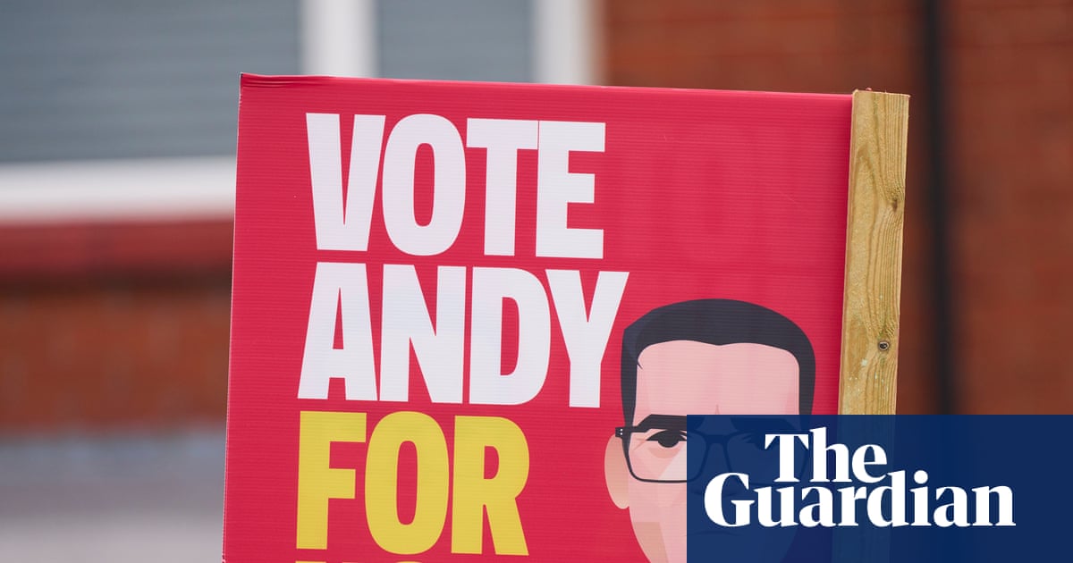 ‘Within 10 mins, Andy had nicked it’: illustrator on his ubiquitous image of Andy Burnham | Andy Burnham