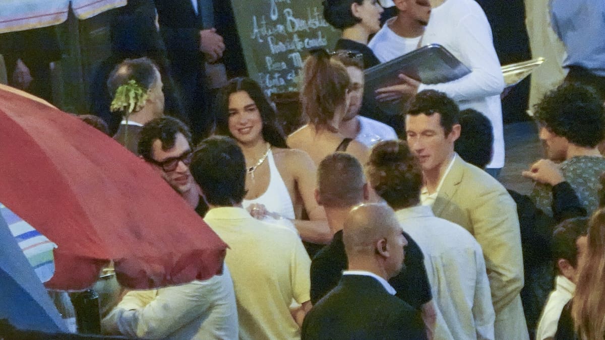 Dua Lipa and Callum Turner honeymoon at White Lotus hotel in Sicily