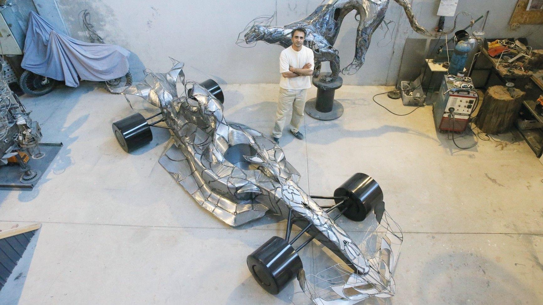 Sculptor’s F1 art receives exhibition offer from UK