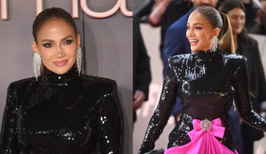 Jennifer Lopez Does Shimmering Romance in Richard Quinn