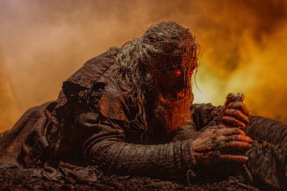 Hugh Jackman in The Death of Robin Hood.
