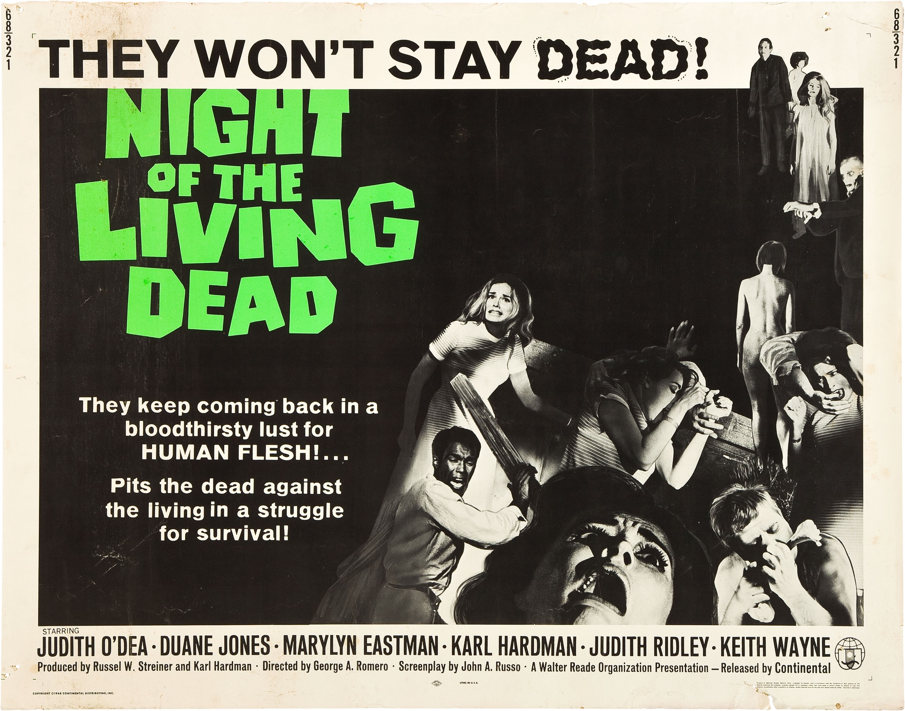A Night Of The Living dead poster