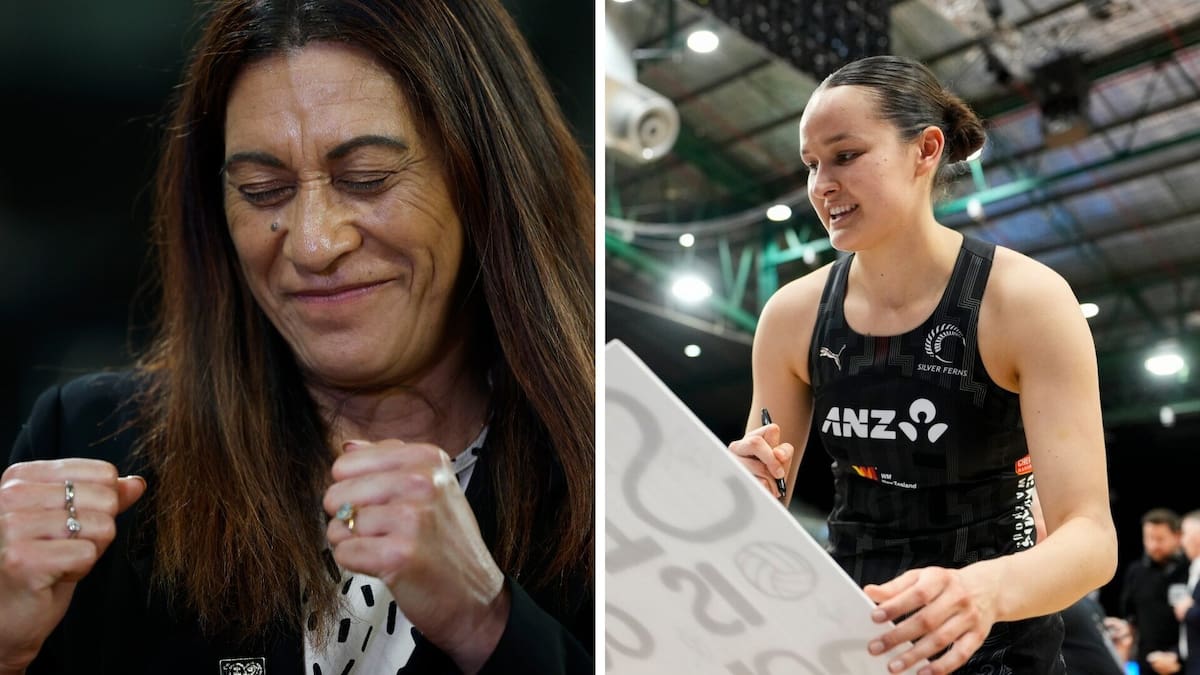 Silver Ferns’ Dame Noeline Taurua and Catherine Hall on Commonwealth Games charge