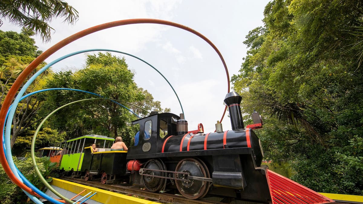 Splash Planet: Fifteen people evacuated from train after Fantasyland Express gets stuck on bridge