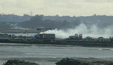 SH16 rubbish truck blaze cleared but congestion lingers westbound