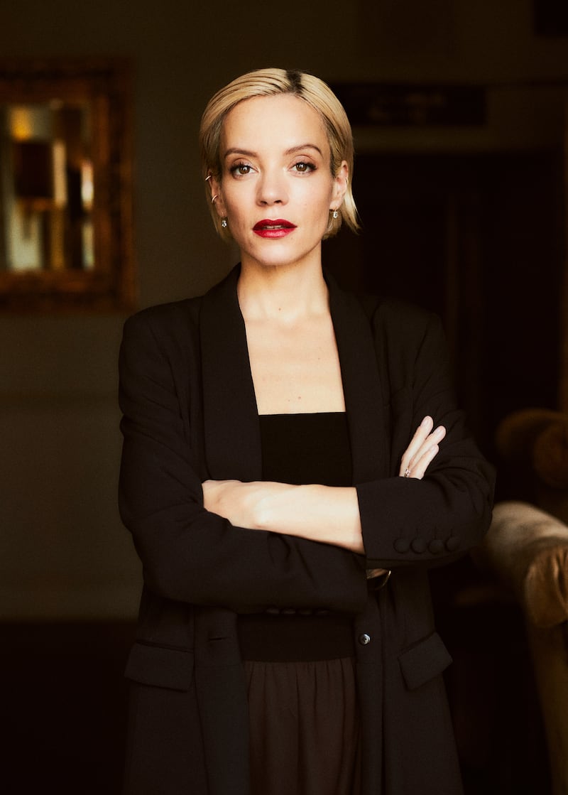 British singer Lily Allen. Photograph: Ellie Smith/The New York Times