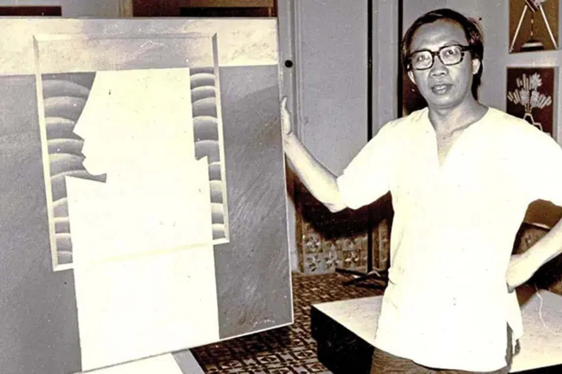 Artist Khoo Sui Hoe studied at the Nanyang Academy of Fine Arts and helped establish the seminal artist-run Alpha Gallery in 1971.