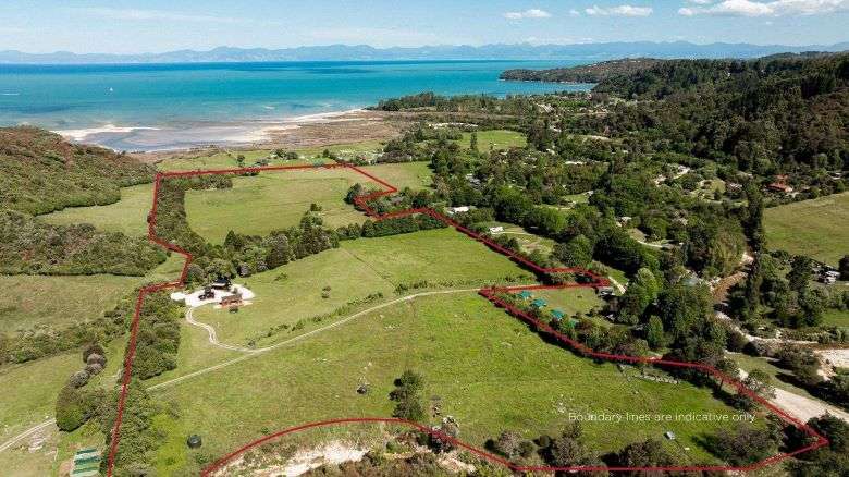 Former Cardrona Hotel co-owner James Jenneson is selling his perfect slice of paradise in Marahau, Tasman.  Photo / Supplied
