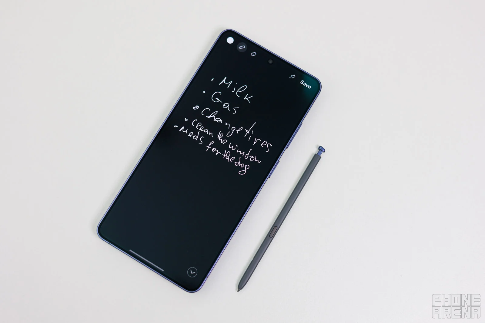 The S Pen is what truly sets the Galaxy S26 Ultra apart. | Image by PhoneArena - Galaxy S26 Ultra S Pen: features guide