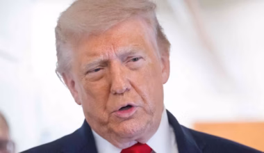 US politics live: Trump baffled as Nasdaq’s horror slump breaks concerning record