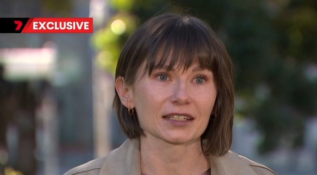 Breast cancer survivor, 33-year-old mother Rhiannon Abshoff.
