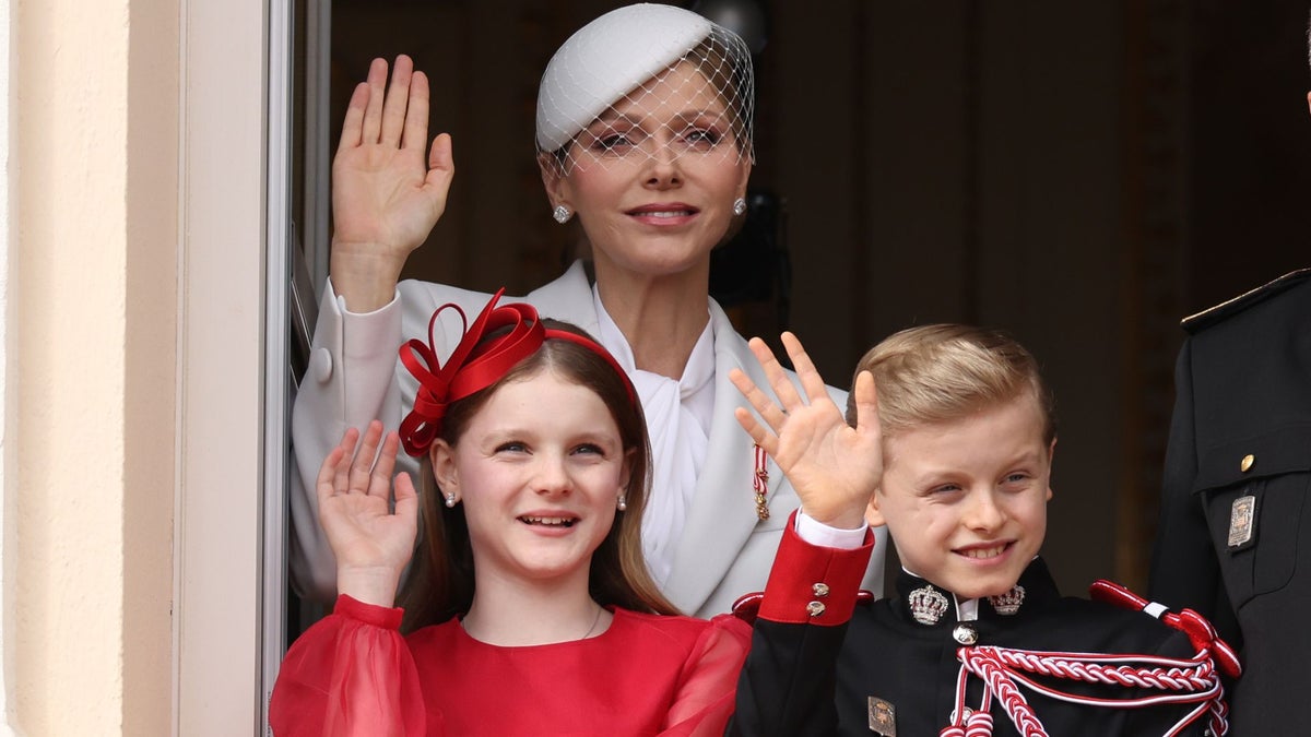 Charlene of Monaco shares new photo with twins Jacques and Gabriella