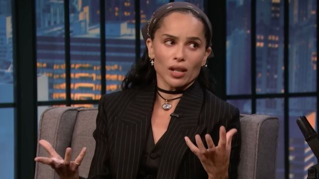 Zoë Kravitz Unveils 9-Carat Harry Styles Engagement Ring at Event