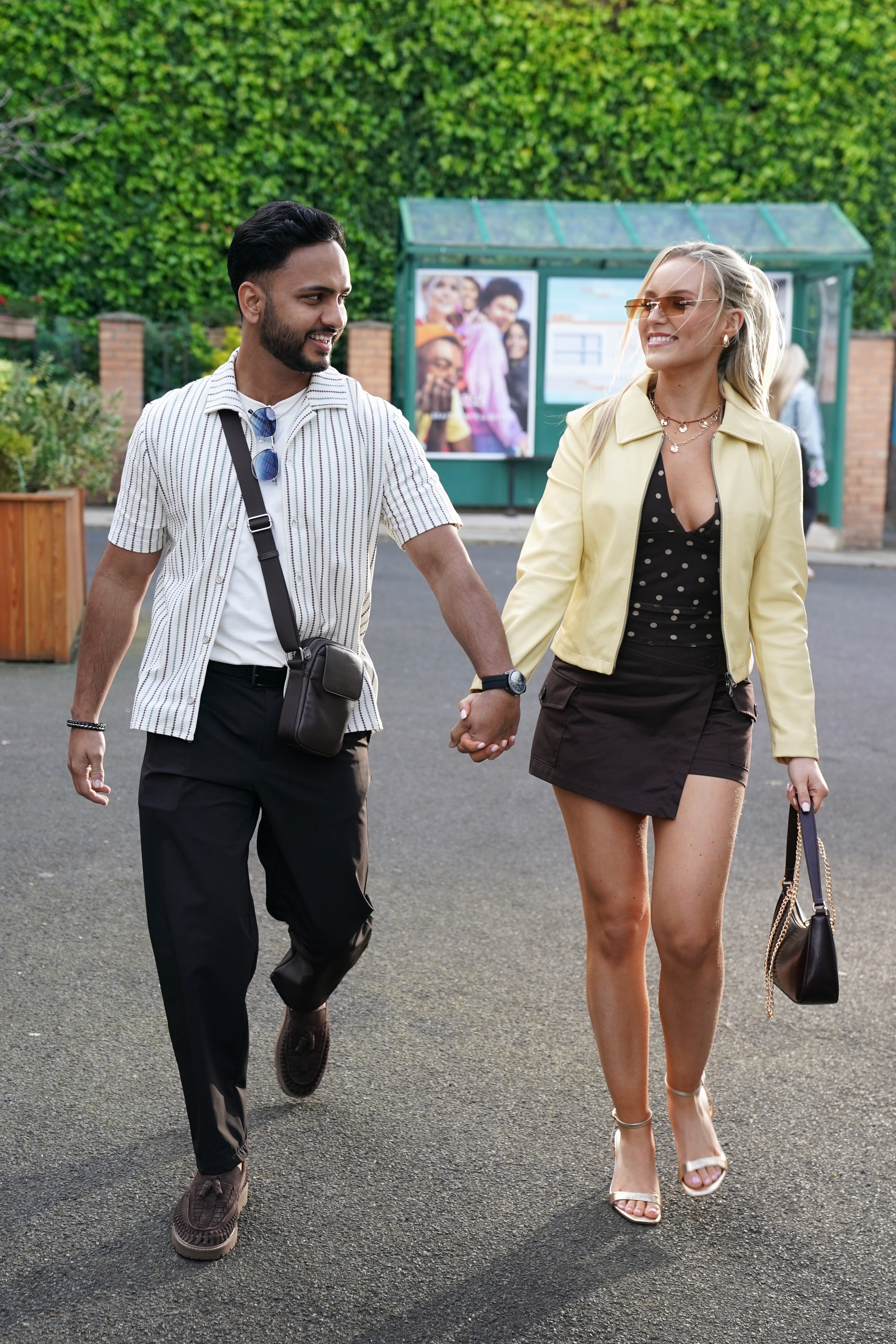 imran maalik and leah barnes in hollyoaks