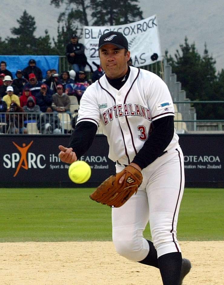 Space Realty agent and former Black Sox pitcher Jim Wana is selling his family home at 24 Ventnor Street, in Seatoun, Wellington. Photo / Supplied