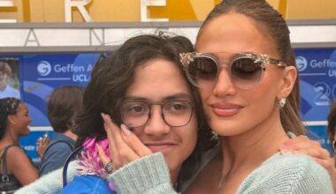Jennifer Lopez gets nostalgic as she shares emotional new photos with twins Max and Oskar after graduation