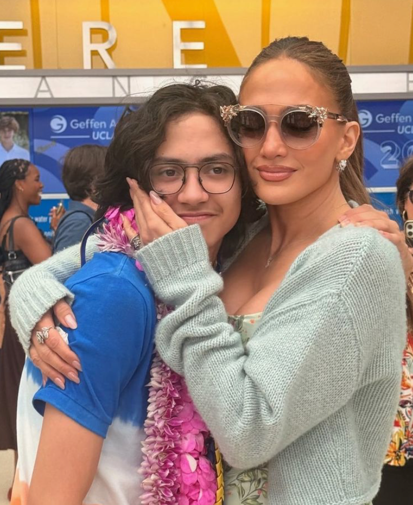 Jennifer Lopez gets nostalgic as she shares emotional new photos with twins Max and Oskar after graduation