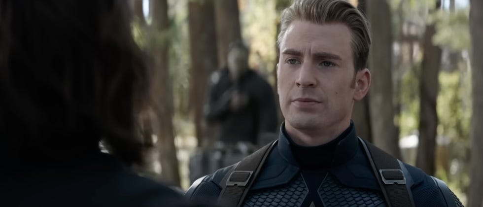 Chris Evans as Captain America in Avengers: Endgame chris evans as captain america in avengers endgame
