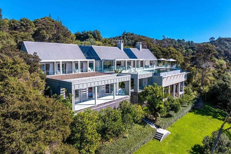A modern five-bedroom 
