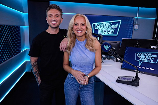 Tommy Little and Carrie Bickmore