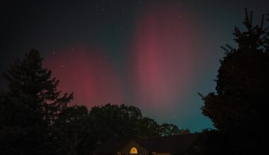 Aurora activity rises as geomagnetic storm watch begins