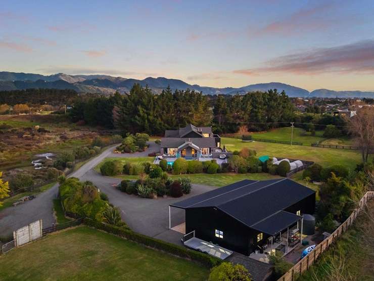 2 Otaihanga Road, in Paraparaumu, is one of the Kapiti Coast's most expensive homes. Photo / Supplied