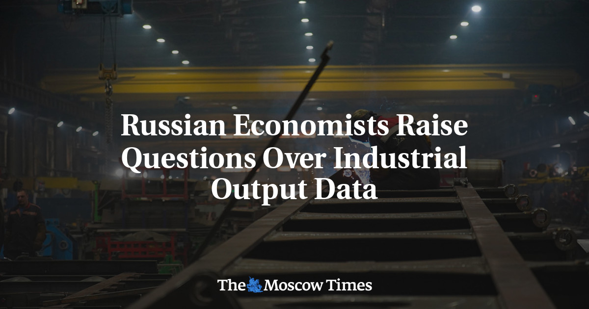 Russian Economists Raise Questions Over Industrial Output Data
