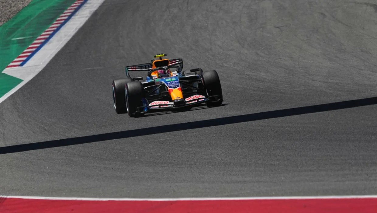 Liam Lawson continues strong F1 form, qualifying eighth in Barcelona - Stuff