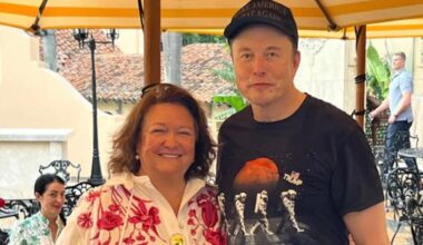 Gina Rinehart bets $1.4 billion on Musk with record SpaceX stake - Stuff