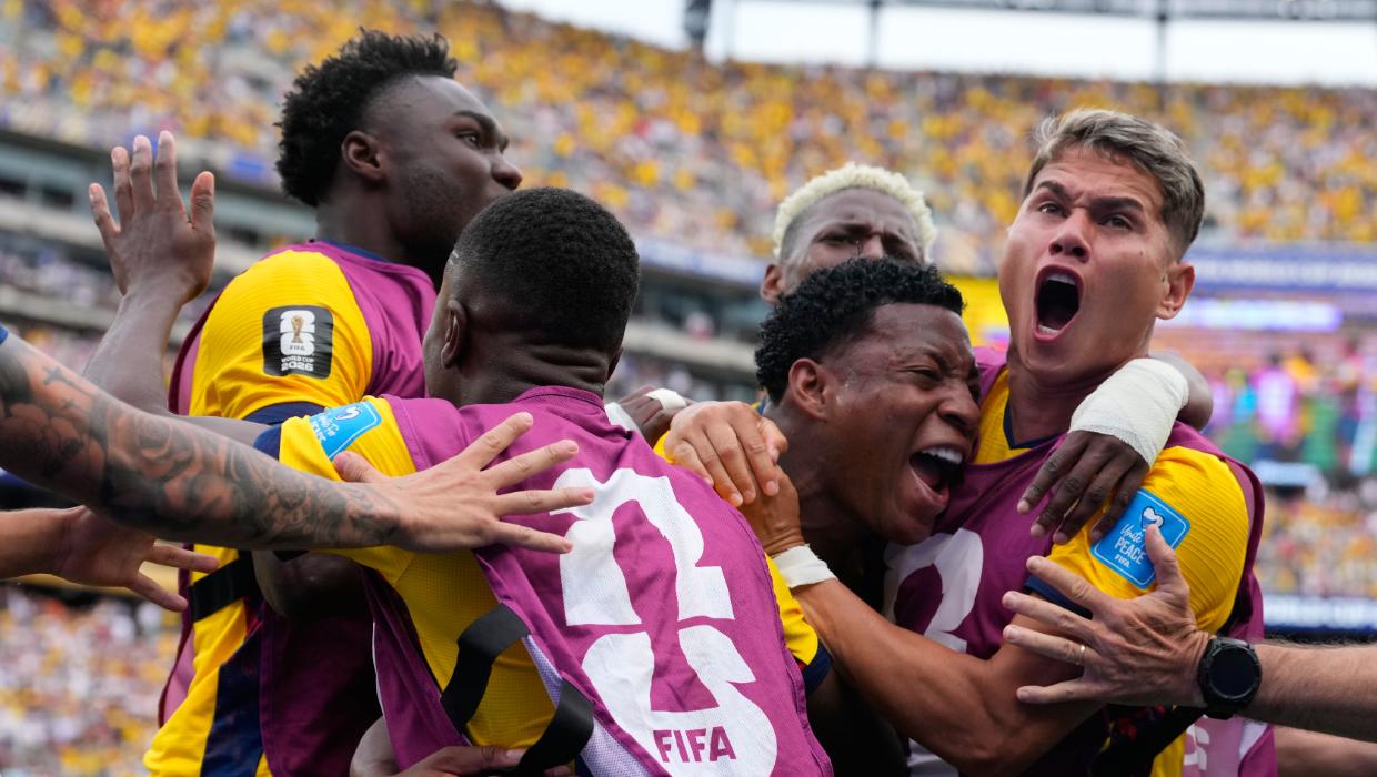 Ecuador roar back to stun Germany with late winner to reach knockout stage of FIFA World Cup - Stuff