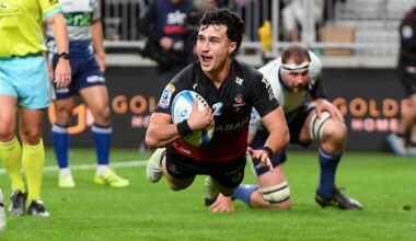 Johnny McNicholl hat-trick powers Crusaders to emphatic victory over bumbling Blues - Stuff