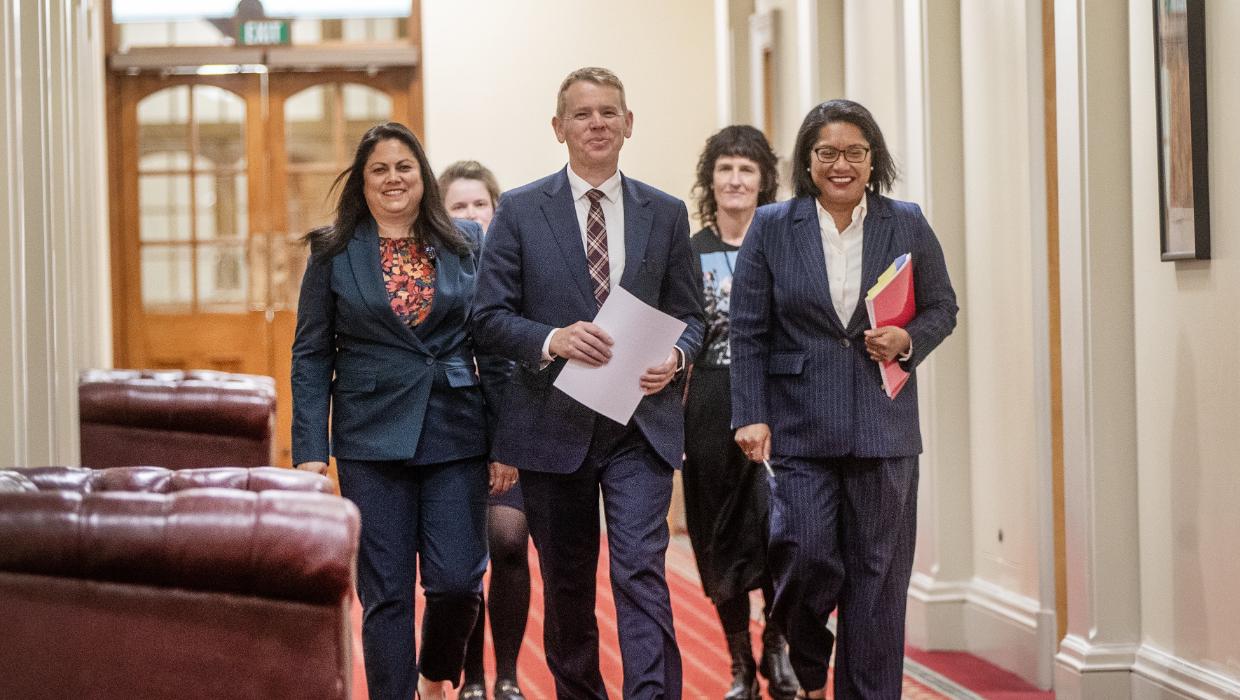 Labour promises to stop state housing rent hike, and repeal at least some ‘move on’ orders - Stuff