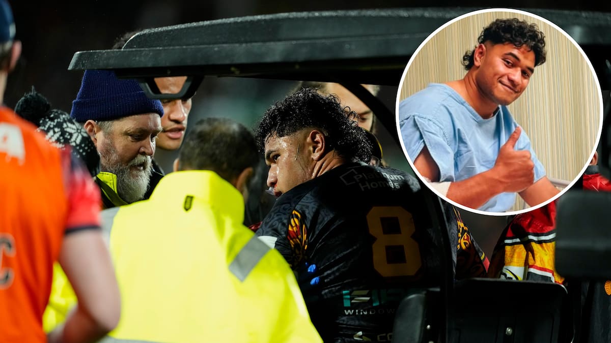 Wallace Sititi head knock: Chiefs confirm hospital scans ‘did not reveal any issues’ for star No 8