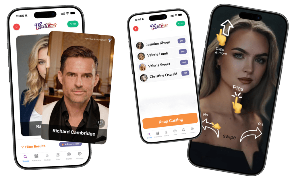 Verticast, Microdrama's "Tinder For Vertical Casting" Launches